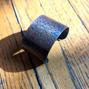 Copper, handmade, cuff bracelet